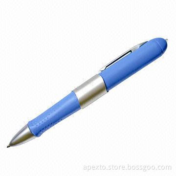 Pen-shaped USB Flash Drive, Imprinted Logos Available, OEM Orders Welcomed